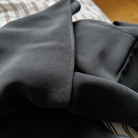 Grana silk black full/midi skirt, S - Picture 6 of 6